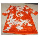 1213	LARGE ASIAN EMBROIDERED ROBE, APPROXIMATELY 66 IN X 54 IN
