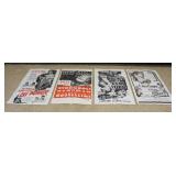 1242	GROUP OF VINTAGE MOVIE POSTERS