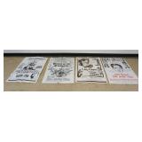 1247	GROUP OF VINTAGE MOVIE POSTERS