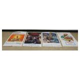 1261	GROUP OF VINTAGE MOVIE POSTERS