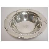 1004	STERLING SILVER BOWL, 10.6 OZT