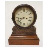 1058	ANTIQUE ROSEWOOD EN WELCH SHELF CLOCK, APPROXIMATELY 11 1/2 IN X 5 IN X 15 IN HIGH