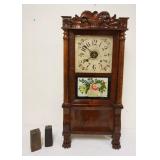 1073	ANTIQUE SHELF CLOCK, SETH THOMAS