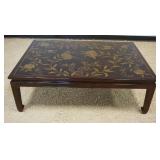1139	GRACIE STUDIO LACQUERED COFFEE COCKTAIL TABLE, APPROXIMATELY 52 IN X 36 IN X 17 IN H