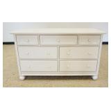 1150	MORIGEAU LEPINE 7 DRAWER LOW CHEST, APPROXIMATELY 55 IN X 23 IN X 33 IN H