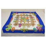 1215	HERMES PARIS LADIES SILK SCARF, APPROXIMATELY 36 IN X 34 IN