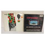 1241	JAZZ RECORDS, LOUIS ARMSTRONG *SATCHMO* 2 MONO ALBUMS