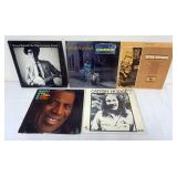 1264	BLUES RECORDS, 5 ALBUMS, ROSCOE HOLCOMB, PIGMEAT MARKMAN SEALED, OTIS SPANN, HOWLIN WOLF, CATFI