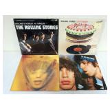 1272	ROLLING STONES 4 ALBUMS, ONE W/POSTER
