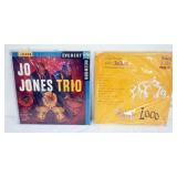 1288	INTERNATIONAL JAZZ RECORDS, 2 ALBUMS, DRUMS