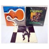 1292	JAZZ RECORDS, 3 ALBUMS, GUITAR MUNDELL LOWE, TOQUINHO