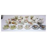 1058	GROUP OF ASSORTED CHINA INCLUDING CUPS & SAUCERS