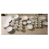 1059	2 DINNERWARE SETS INCLUDING *CONTESSA* MEAKIN ENGLAND SERVICE FOR 8 AND LILING SERVICE FOR 8
