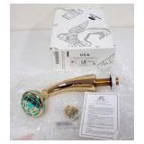 1075	LEFROY BROOKS  GOLD SHOWER HEAD