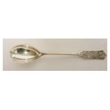 1081	STERLING SILVER LARGE SERVING SPOON, 925, 3.38 TOZ