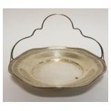 1094	STERLING SILVER HANDLED SERVING DISH, 6.3 TOZ