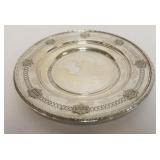 1095	STERLING SILVER SERVING DISH, 8.9 TOZ