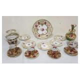 1051	GROUP OF ASSORTED HAND PAINTED CHINA