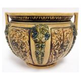 1069	ROSEVILLE POTTERY FLORENTINE JARDINEER, APPROXIMATELY 13 IN X 9 IN