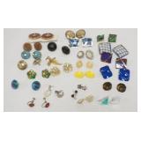 1106	25 PAIRS OF EARRINGS, SOME MARKED BY MAKER