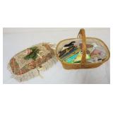 1161A	SEWING BASKET & CONTENTS