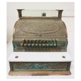 1181	BRASS NATIONAL CASH REGISTER, APPROXIMATELY 17 IN X 16 IN X 17 IN H