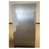 1233	KENMORE ELITE STAINLESS FRONT FREEZER, SOME WEAR, DISCOLORING ON STAINLESS DOOR IS ORIGINAL STI