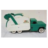 1257	VINTAGE STRUTCO PRESSED STEEL TOY GARBAGE TRUCK, APPROXIMATELY 16 IN X 6 IN X 8 IN HIGH