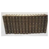 1018	THE WORKS OF HENRY WADSWORTH LONGFELLOW COMPLETE 14 VOLUMN LEATHER BOUND GILT EDGE SET, 1886
