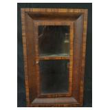 1066	ANTIQUE OGEE HANGING CORNER CABINET, APPROXIMATELY 16 IN X 10 IN X 26 IN H