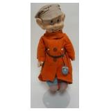 1139	IDEAL SNOW WHITE *DOPEY* VENTRILOQUIST DOLL WITH ORIGINAL TAG, APPROXIMATELY 20 IN H