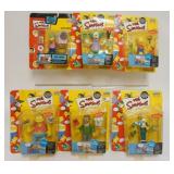 1149	THE SIMPSONS PLAYMATES TOY FIGURES, 6 UNOPENED BLISTER PACKS