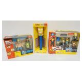 1153	THE SIMPSONS PLAYMATES FIGURES AND GIANT PEZ UNOPENED