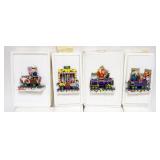 1159	THE SIMPSONS HAMILTON COLLECTION, GROUP OF 4