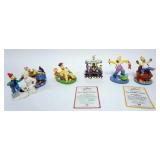 1166	THE SIMPSONS HAMILTON COLLECTION, GROUP OF 6