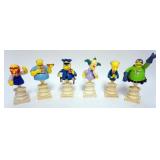 1167	THE SIMPSONS SIDESHOW COLLECTIBLE FIGURES, GROUP OF 6