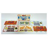 1174	LOT OF 7 RINGLING BROS & BARNUM BAILEY CIRCUS LISCENE PLATES