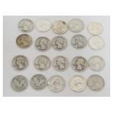 1178	20 SILVER QUARTERS, 1964 AND EARLIER