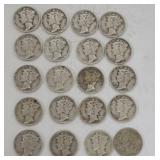 1189	20 MERCURY HEAD DIMES