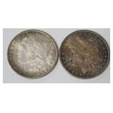 1192	2 MORGAN SILVER DOLLARS, 1884 O MINT