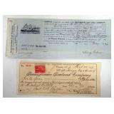 1198	PENNSYLVANIA RAILROAD AND WESTMORLAND COAL RECEIPTS
