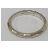 1201	14K ART CARVED WEDDING BAND, 1.39 DWT APPROXIMATE SIZE 4.75