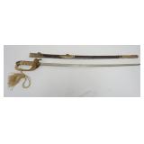1051	ANTIQUE CEREMONIAL SWORD, APPROXIMATELY 30 IN LONG