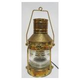 1091	BRASS *ANCHOR* SHIPS ELECTRIC LIGHT, APPROXIMATELY 14 IN HIGH