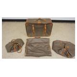 1150	WINGS 4 PIECE LUGGAGE SET, LARGEST PIECE APPROXIMATELY 28 IN X 10 X 21 IN