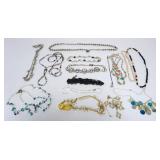 1174	APPROXIMATELY 14 LADIES DESIGNER NECKLACES, SOME MARKED BY THE MAKER