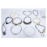 1177	APPROXIMATELY 13 LADIES DESIGNER NECKLACES, SOME MARKED BY THE MAKER