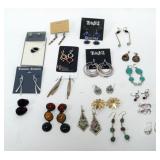 1178	APPROXIMATELY 20 PAIRS LADIES DESIGNER EARRING, SOME MARKED BY THE MAKER