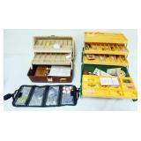 1180	OLD PAL AND PLANO TACKLE BOXES WITH CONTENTS