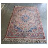 1236	KARASTAN *MEDALLION SERAPI* RUG, APPROXIMATELY 4 FT 3 IN X 6 FT